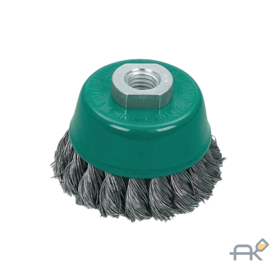 Щетка проволочная по стали. чашка 65мм Wumax 17146901